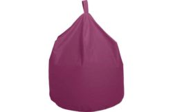 ColourMatch Large Cotton Beanbag - Purple Fizz.